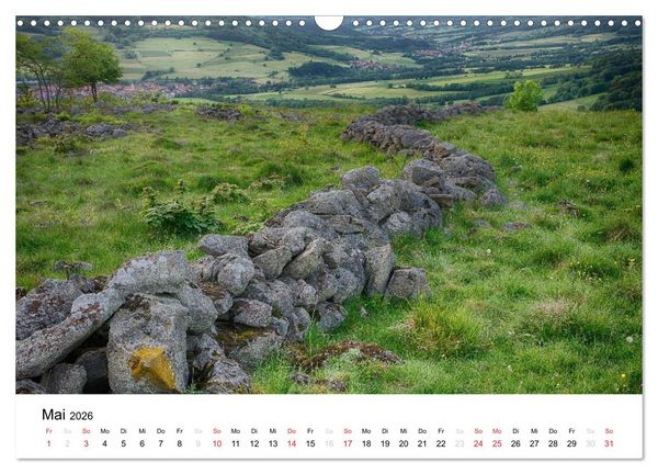 Produktbild: Naturerlebnis im Biosph&auml;renreservat Rh&ouml;n (Wandkalender 2026 DIN A3 quer), CALVENDO Monatskalender