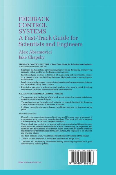 Produktbild: Feedback Control Systems