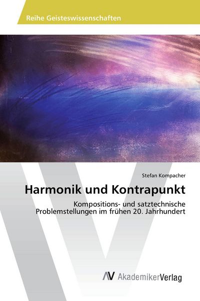 Produktbild: Harmonik und Kontrapunkt