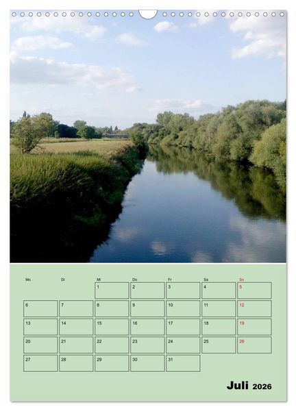 Produktbild: Leinemasch (Wandkalender 2026 DIN A3 hoch), CALVENDO Monatskalender