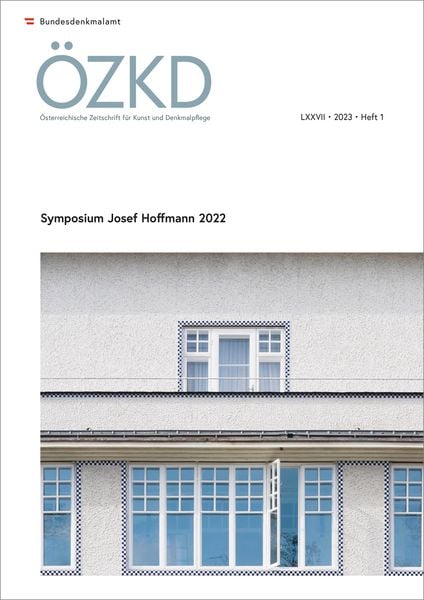 Produktbild: &Ouml;sterreichische Zeitschrift f&uuml;r Kunst und Denkmalpflege LXXVII, Heft 1