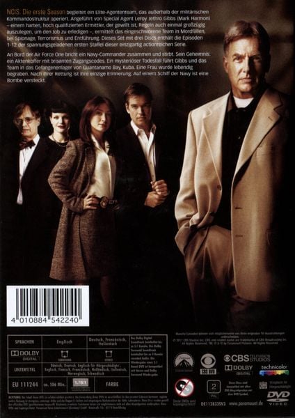 Produktbild: NCIS - Naval Criminal Investigate Service/Season 1.1 [3 DVDs]