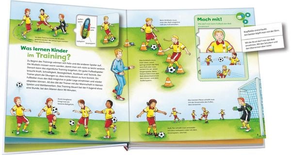 Produktbild: BOOKii&reg; WAS IST WAS Junior Auf geht&acute;s zum Fu&szlig;ball!