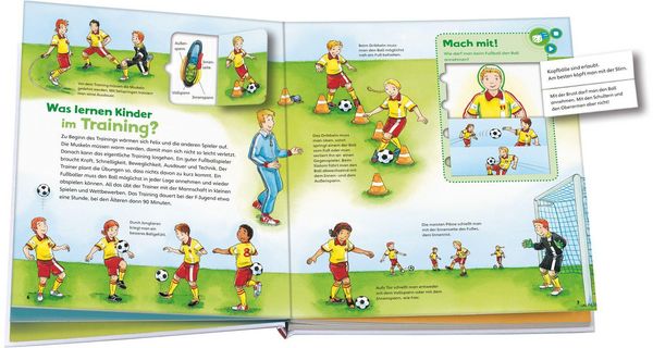 Produktbild: BOOKii&reg; WAS IST WAS Junior Auf geht&acute;s zum Fu&szlig;ball!