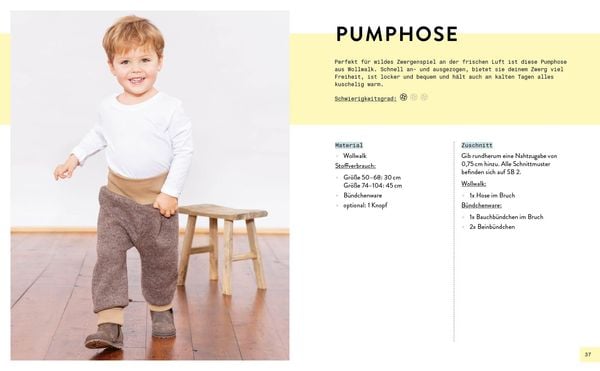 Produktbild: Mini-Masterclass &ndash; N&auml;hen mit Walkstoffen f&uuml;r Kids