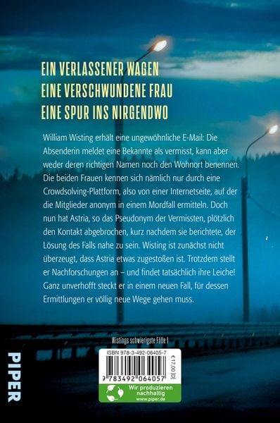 Produktbild: Wisting und die Tote am Wegesrand