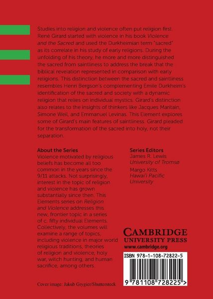 Produktbild: Transforming the Sacred into Saintliness