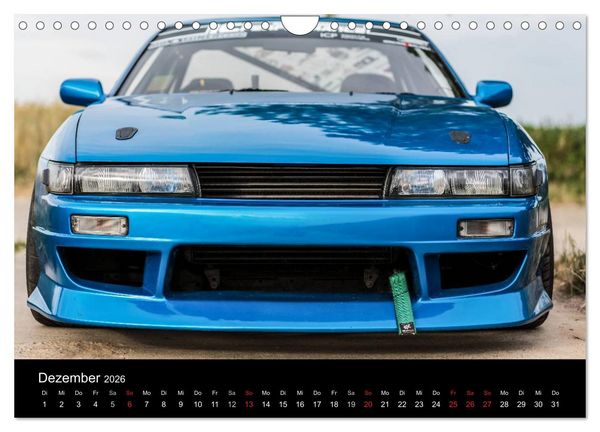Produktbild: Nissan Silvia PS13 (Wandkalender 2026 DIN A4 quer), CALVENDO Monatskalender