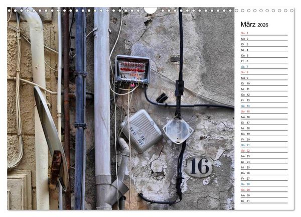 Produktbild: Unter Strom - Elektroinstallationen der besonderen Art (Wandkalender 2026 DIN A3 quer), CALVENDO Monatskalender