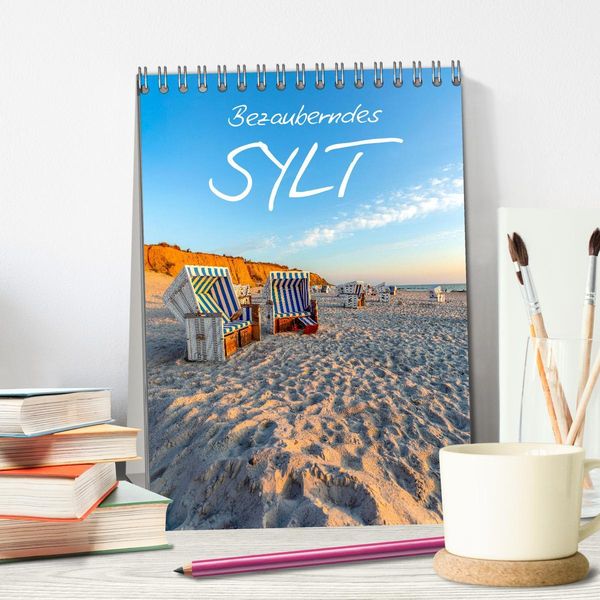 Produktbild: Bezauberndes Sylt (Tischkalender 2026 DIN A5 hoch), CALVENDO Monatskalender