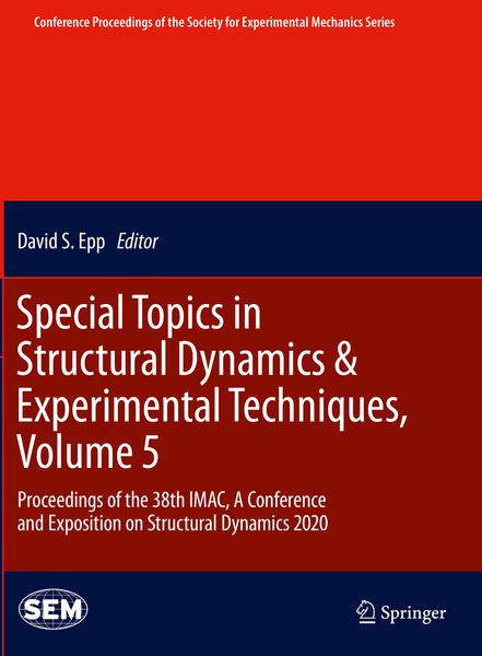 Produktbild: Special Topics in Structural Dynamics & Experimental Techniques, Volume 5