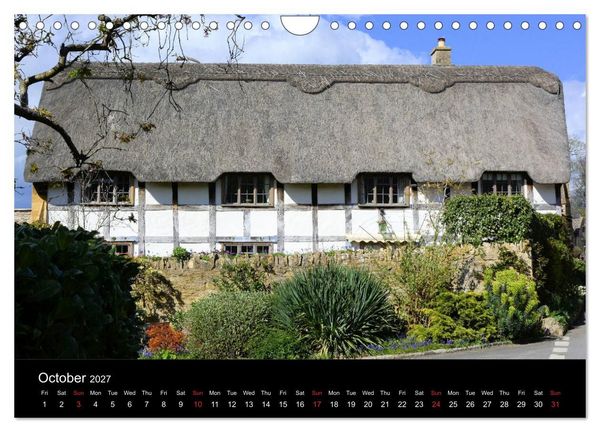 Produktbild: Cotswold Cottages (Wall Calendar 2027 DIN A4 landscape), CALVENDO 12 Month Wall Calendar