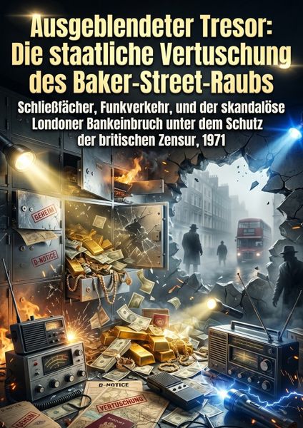 Ausgeblendeter Tresor: Die staatliche Vertuschung des Baker-Street-Raubs, Taschenbuch von Hans-Jochen Neureuther, Epubli, 9783565422043