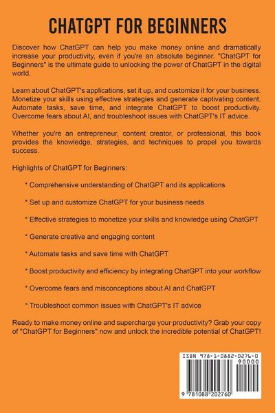 Produktbild: ChatGPT for Beginners