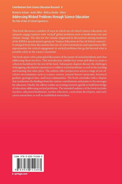 Produktbild: Addressing Wicked Problems through Science Education