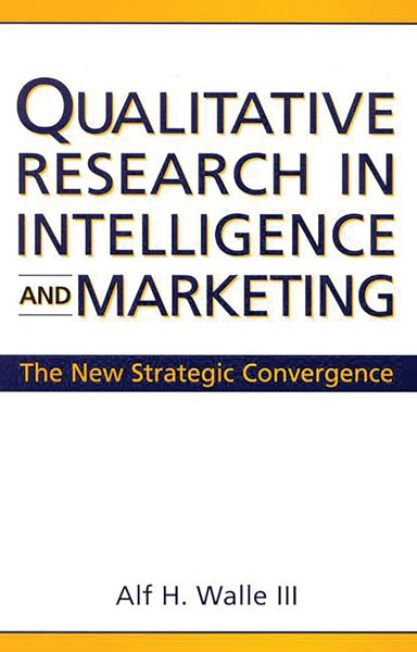 Produktbild: Qualitative Research in Intelligence and Marketing