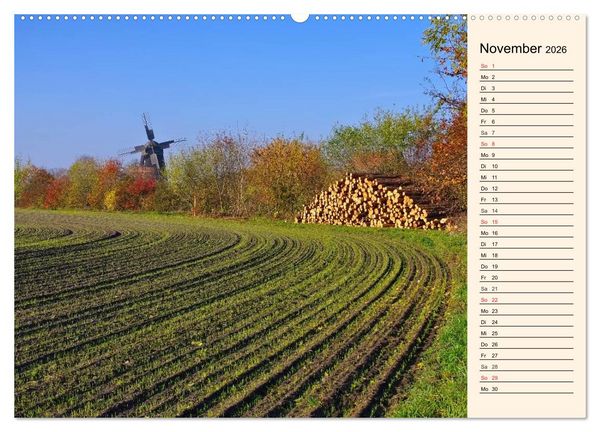 Produktbild: Gro&szlig;r&auml;schen - Stadt im Wandel (hochwertiger Premium Wandkalender 2026 DIN A2 quer), Kunstdruck in Hochglanz
