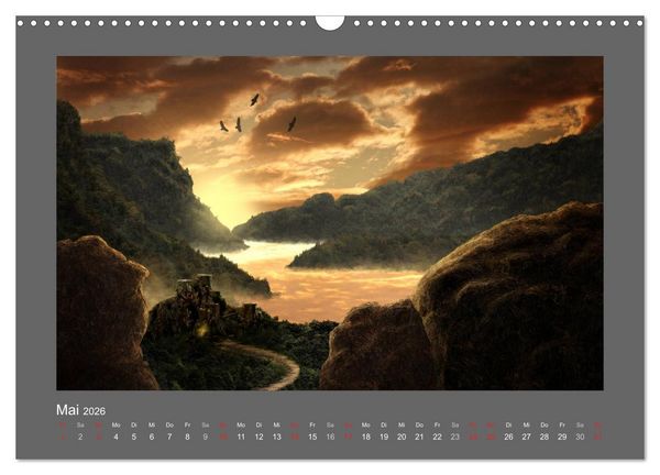 Produktbild: Zauber des Lichtes (Wandkalender 2026 DIN A3 quer), CALVENDO Monatskalender