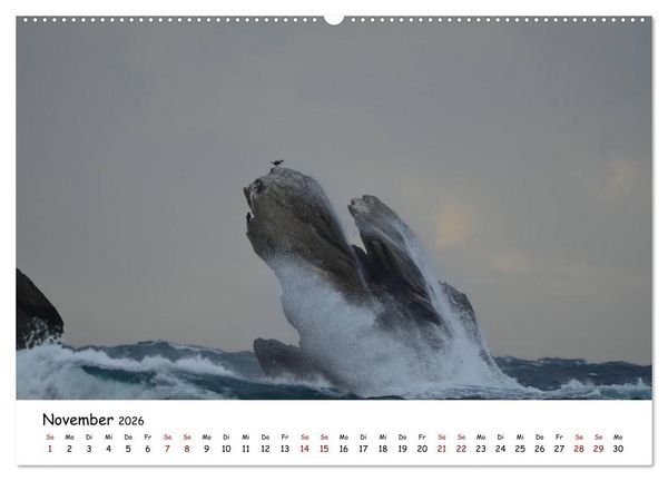 Produktbild: Bretagne. D&eacute;partement Finist&egrave;re - C&ocirc;te des Abers (hochwertiger Premium Wandkalender 2026 DIN A2 quer), Kunstdruck in Hochglanz