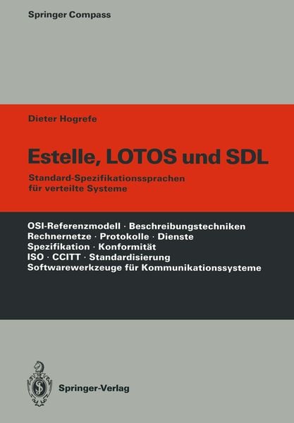 Produktbild: Estelle, LOTOS und SDL
