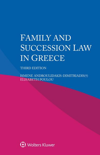 Produktbild: Family and Succession Law in Greece