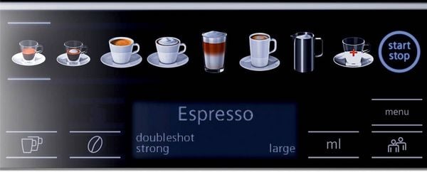 Produktbild: Siemens EQ.6 plus s100 TE651319RW - Automatische Kaffeemaschine mit Milchaufsch&auml;umer