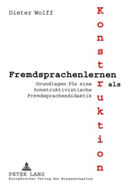 Produktbild: Fremdsprachenlernen als Konstruktion