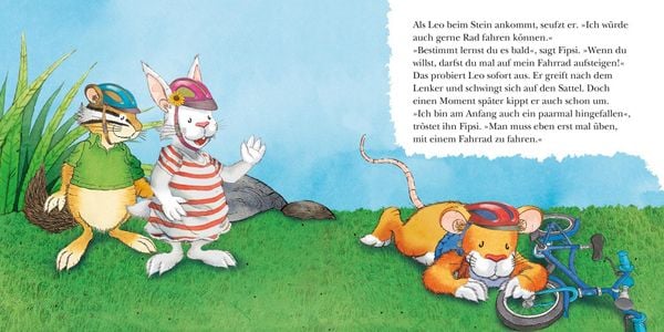 Produktbild: Maxi Pixi 505: Leo Lausemaus lernt Rad fahren
