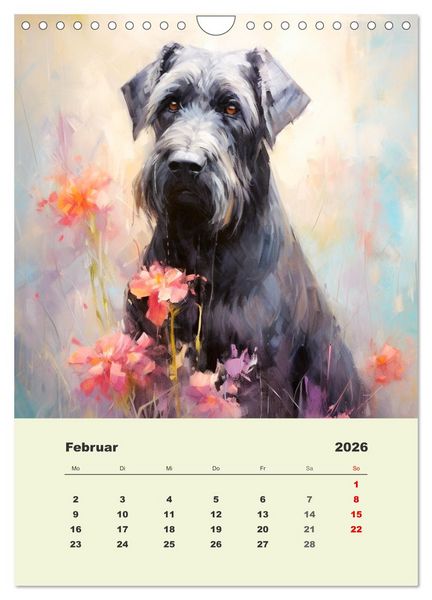 Produktbild: Gro&szlig;e Hunde. Sch&ouml;ne Aquarelle von tollen Tieren (Wandkalender 2026 DIN A4 hoch), CALVENDO Monatskalender