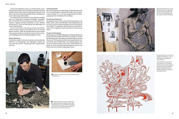 Produktbild: Drucktechniken. Das Handbuch zu allen Materialien und Methoden