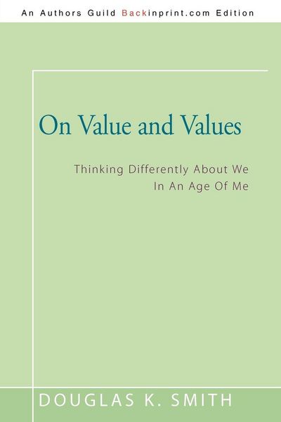 Produktbild: On Value and Values