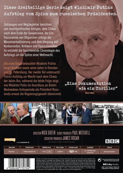 Produktbild: Putin &ndash; Die Geschichte eines Spions