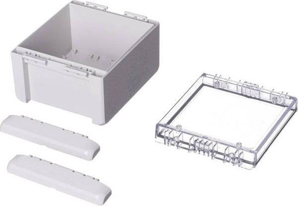 Produktbild: Bopla Bocube B 141309 PC-V0-G-7035 96023235 Outdoor-Geh&auml;use 125 x 151 x 90 Polycarbonat V0 Lichtgrau (RAL 7035) 1 St.