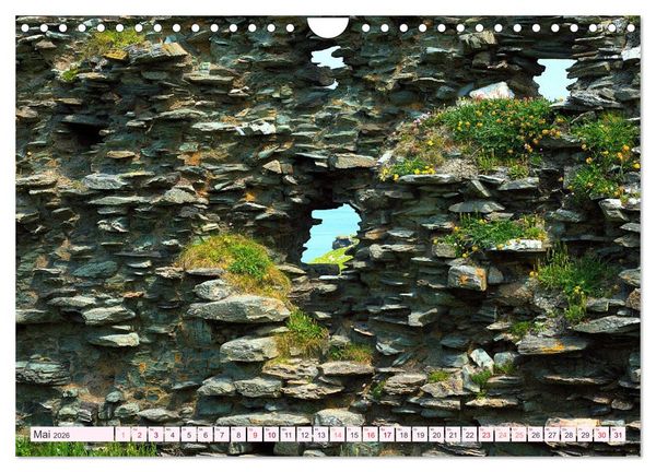 Produktbild: Cornwall im Fr&uuml;hling (Wandkalender 2026 DIN A4 quer), CALVENDO Monatskalender