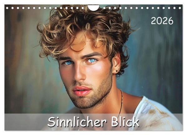 Produktbild: Sinnlicher Blick (Wandkalender 2026 DIN A4 quer), CALVENDO Monatskalender