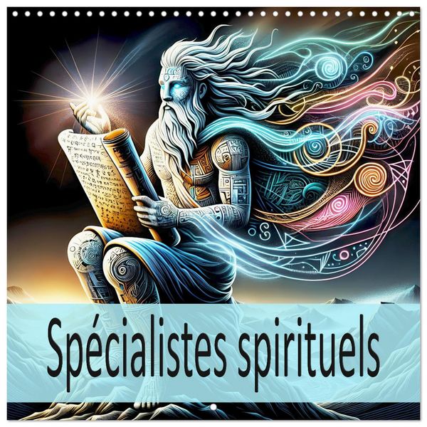 Produktbild: Sp&eacute;cialistes spirituels (Calendrier mural carr&eacute; 2026 30x30 cm) Calendrier double avec une page pour vos prises de notes