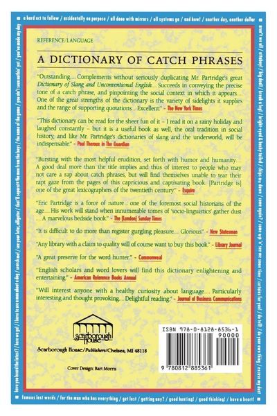 Produktbild: Dictionary of Catch Phrases