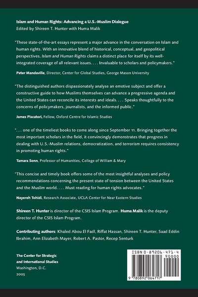 Produktbild: Islam and Human Rights