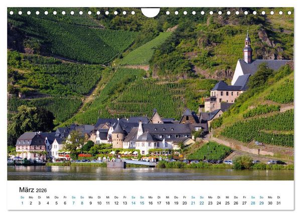 Produktbild: Moselurlaub - Cochem und Umgebung (Wandkalender 2026 DIN A4 quer), CALVENDO Monatskalender