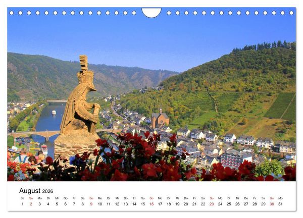 Produktbild: Cochem - Eine Perle an der Mosel (Wandkalender 2026 DIN A4 quer), CALVENDO Monatskalender