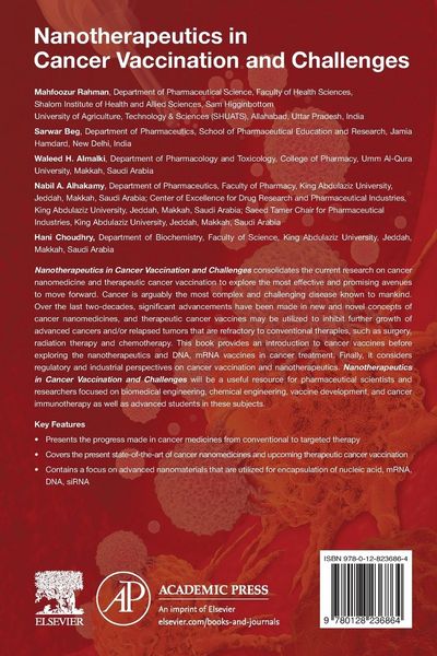 Produktbild: Nanotherapeutics in Cancer Vaccination and Challenges