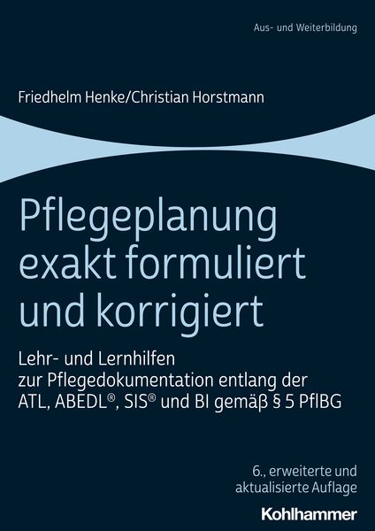 Produktbild: Pflegeplanung exakt formuliert und korrigiert