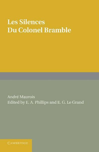 Produktbild: Les Silences Du Colonel Bramble