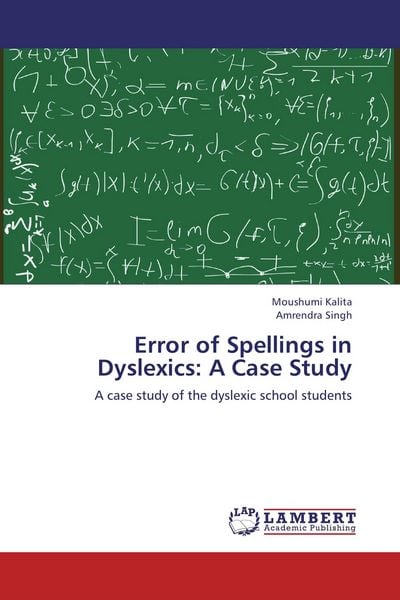 Produktbild: Error of Spellings in Dyslexics: A Case Study