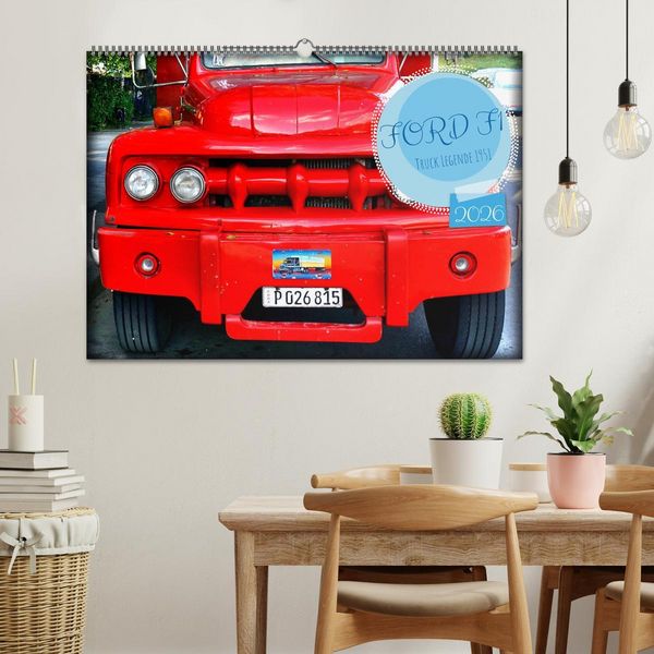 Produktbild: FORD F1 - Truck Legende 1951 (Wandkalender 2026 DIN A2 quer), CALVENDO Monatskalender