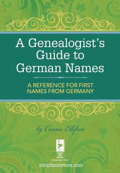 Produktbild: A Genealogist's Guide to German Names