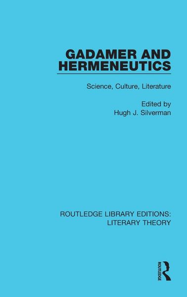 Produktbild: Gadamer and Hermeneutics