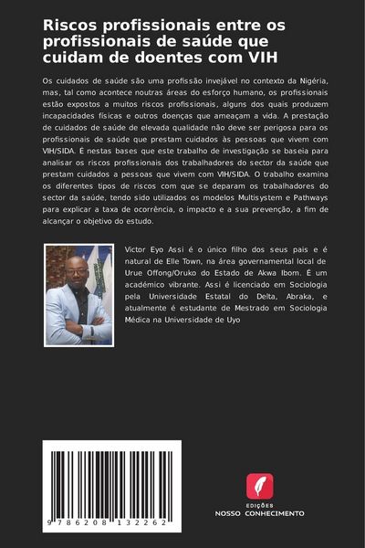 Produktbild: Riscos profissionais entre os profissionais de sa&uacute;de que cuidam de doentes com VIH