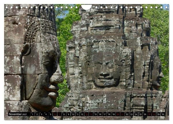Produktbild: Angkor - Mythos im Reich der Khmer (Wandkalender 2027 DIN A4 quer), CALVENDO Monatskalender