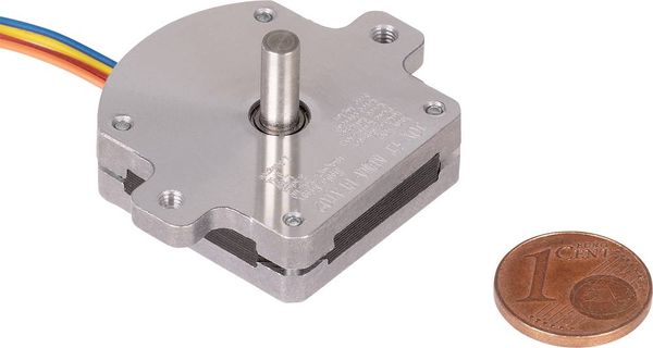 Produktbild: Joy-it Schrittmotor NEMA-FLAT02 0.016 Nm 0.5A 0.5A Wellen-Durchmesser: 4mm